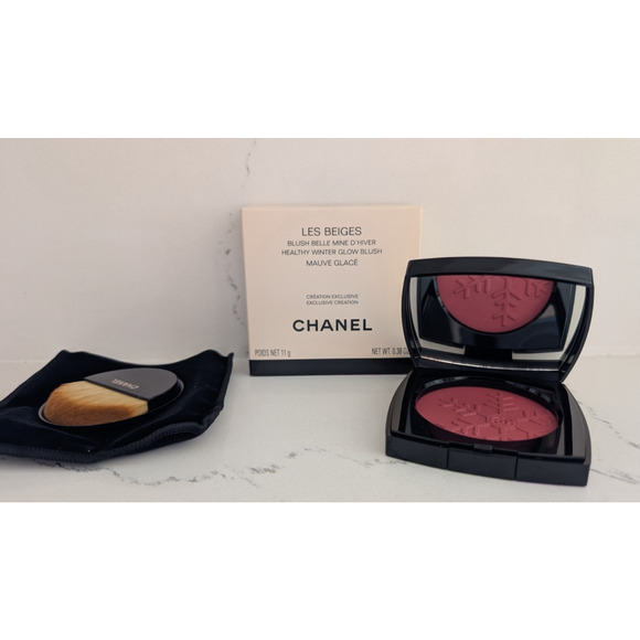 NIB Chanel Les Beiges Healthy Winter Glow Blush MAUVE GLACÉ Limited Edition 2024 - Picture 1 of 7